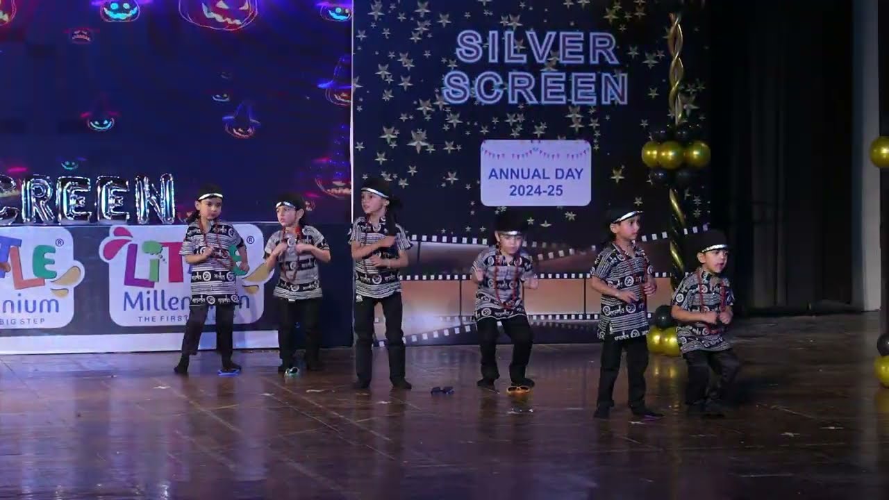 Little Millennium Mahalaxmi Nagar Annual Function 2024-25 :Theme SILVER SCREEN
