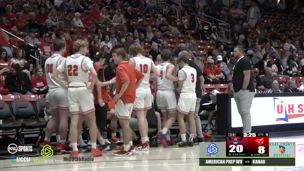2024 Archive: 2A Boys Basketball 3rd/4th Place Game: American Prep WV vs. Kanab