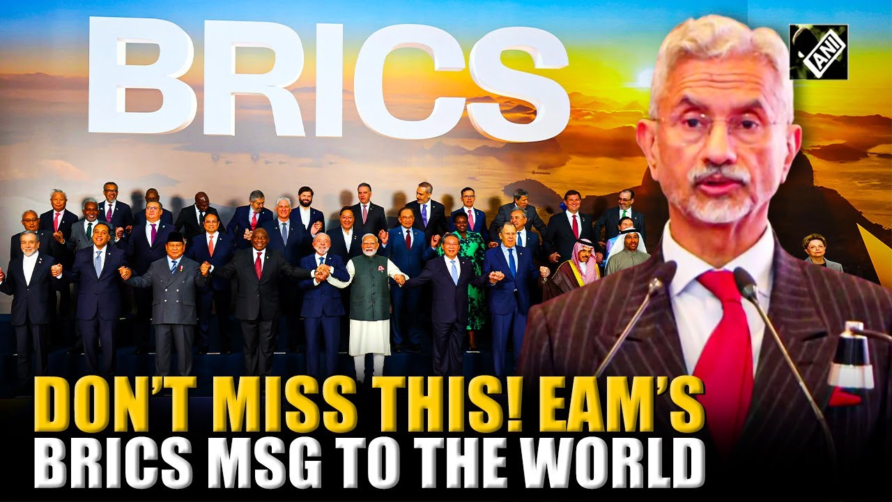 “The current global environment…” Must watch video! EAM Jaishankar’s BRICS message to the world