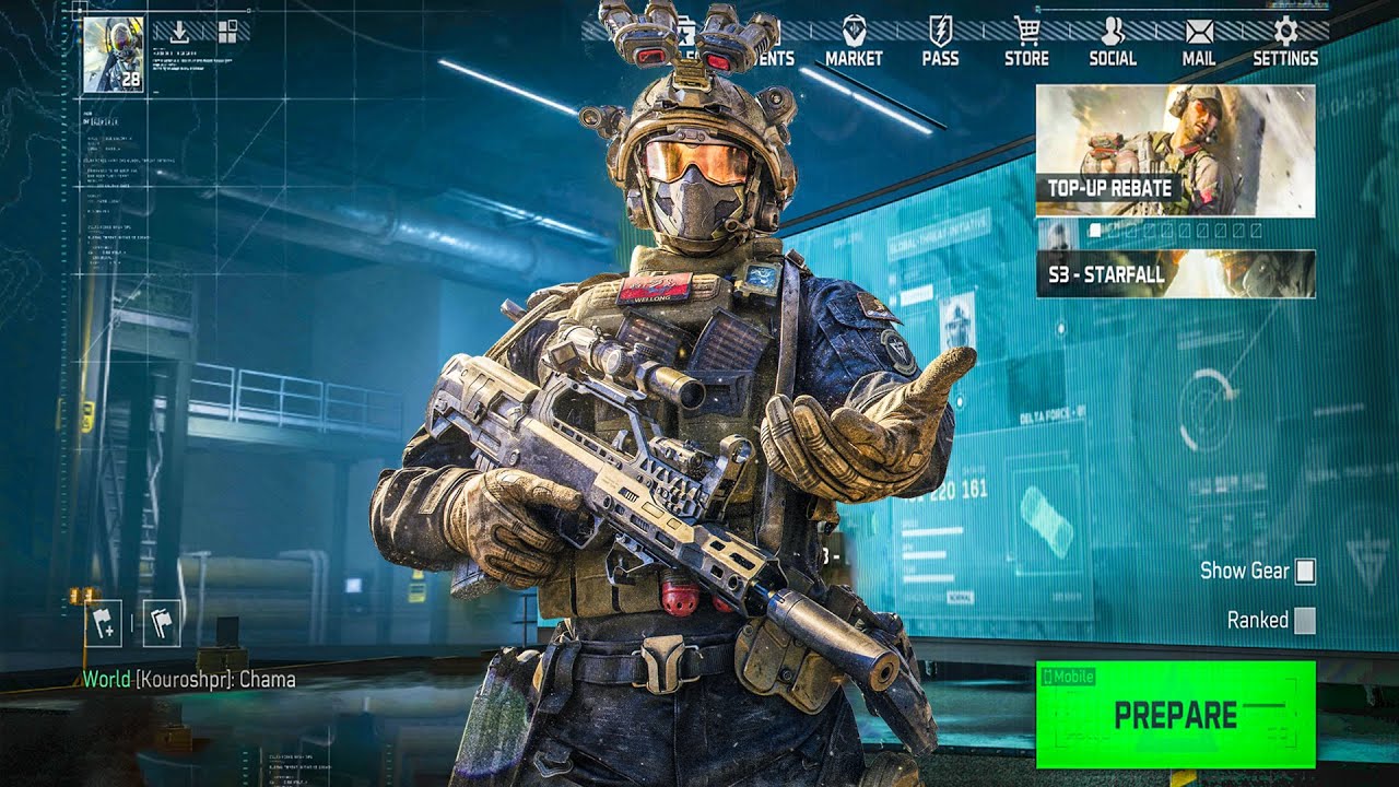 DELTA FORCE MOBILE ON MOST POWERFUL ANDROID MAX GRAPHICS
