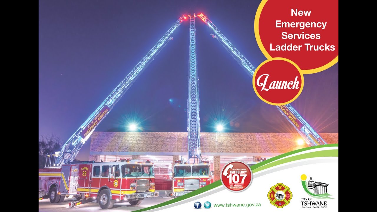 Launch of EMS Aerial Ladder Trucks