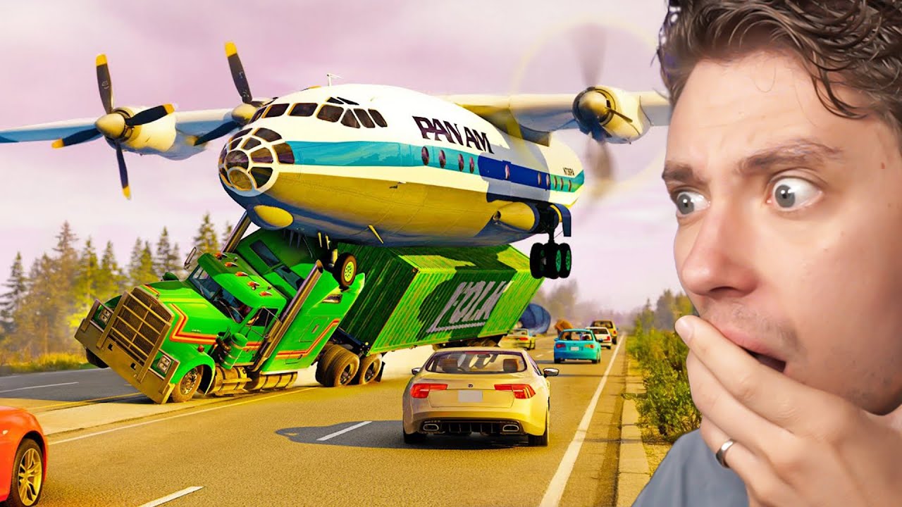 Reacting To EXTREME Plane Landings and Crashes in beamNG