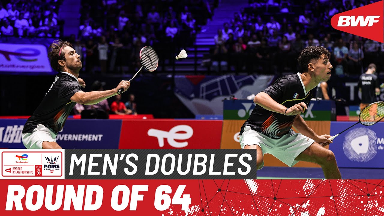 BWF World Championships 2025 | Adam/Rossi (FRA) vs. Easton/Green (ENG) | R64