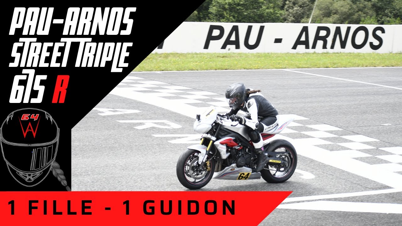 Triumph Street triple 675 R PAU-ARNOS ! #AW64