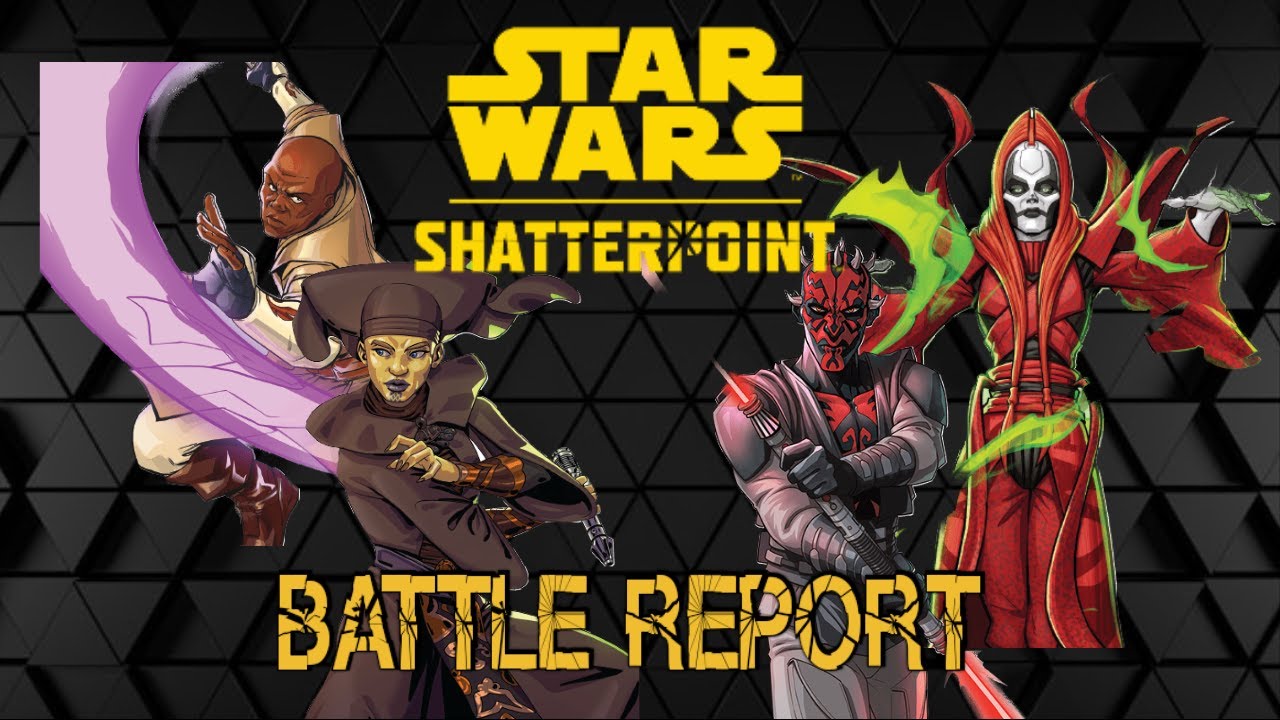 Star Wars Shatterpoint Battle Report Republic vs  Dathomir S02E12