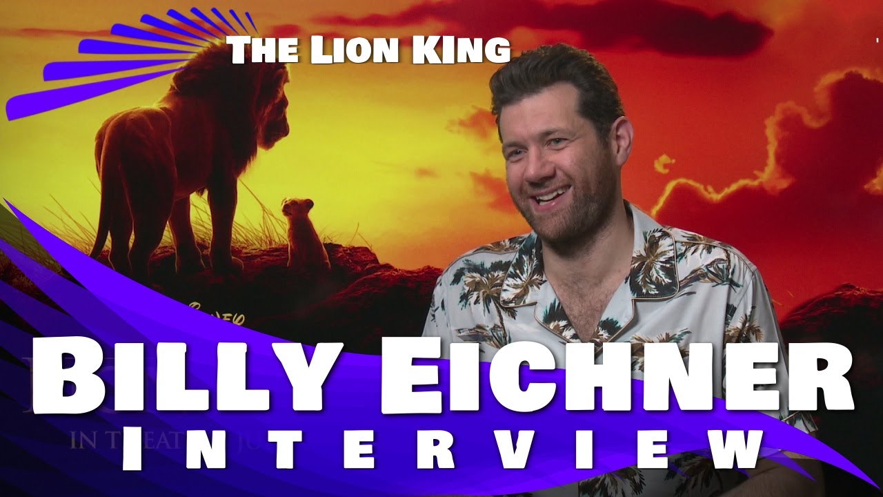 THE LION KING (2019) - BILLY EICHNER (TIMON) INTERVIEW