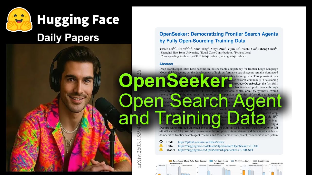 OpenSeeker: Открытый поисковый агент и обучающие данные