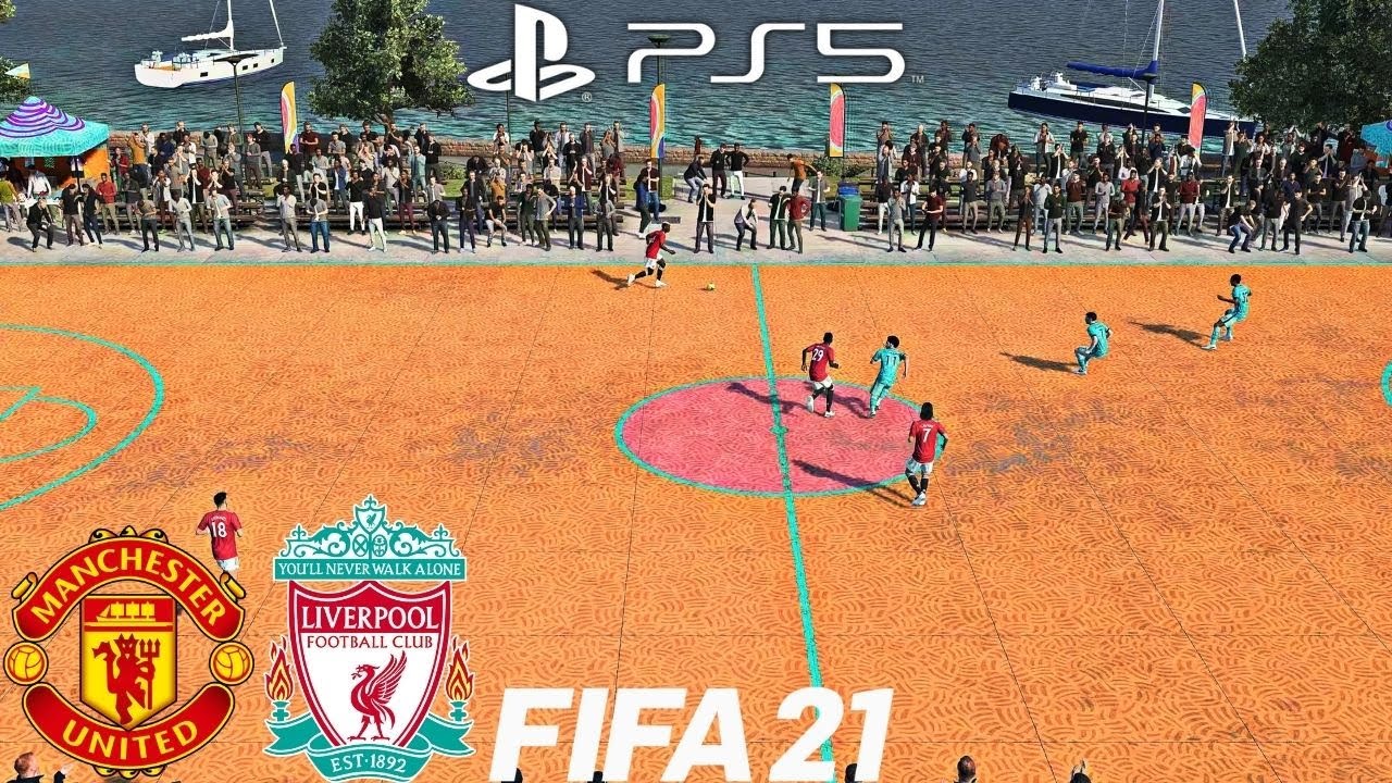(PS5) FIFA 21 VOLTA Manchester United vs Liverpool (4K HDR 60fps) FIFA STREET FULL MATCH GAMEPLAY