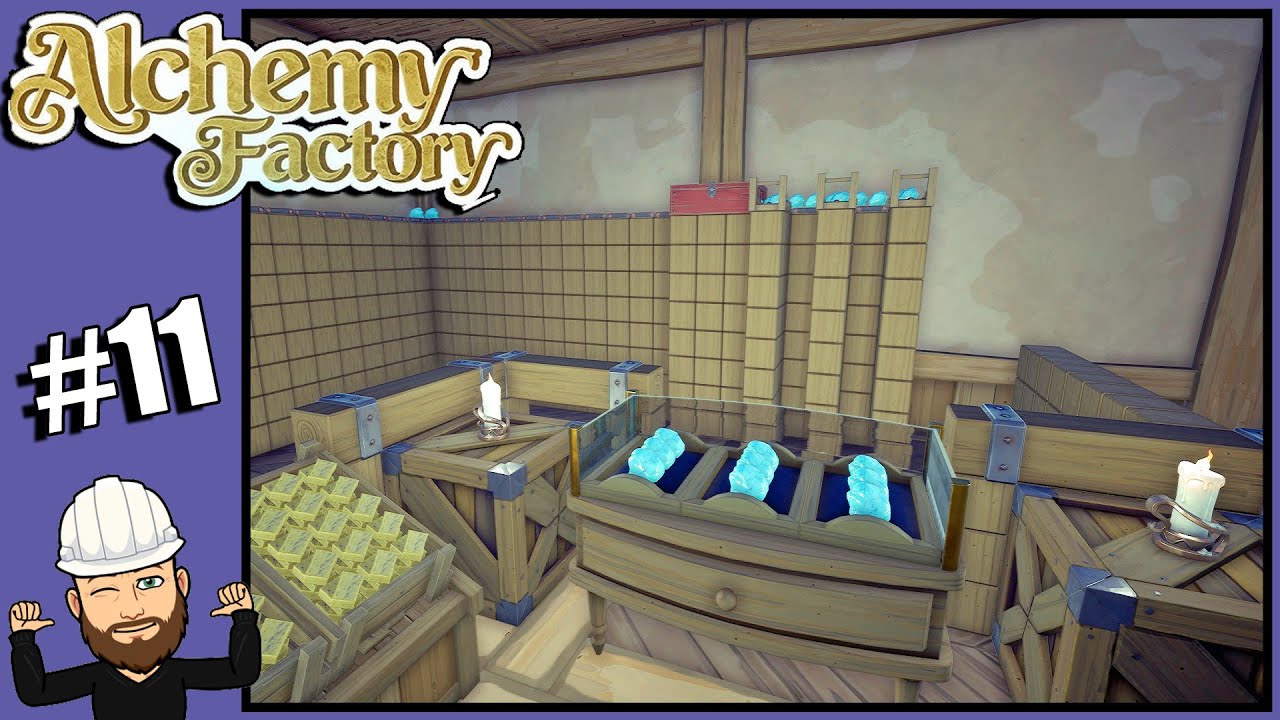 Автоматизированное производство бирюзы и новая планировка фабрики — Алхимическая фабрика № 11