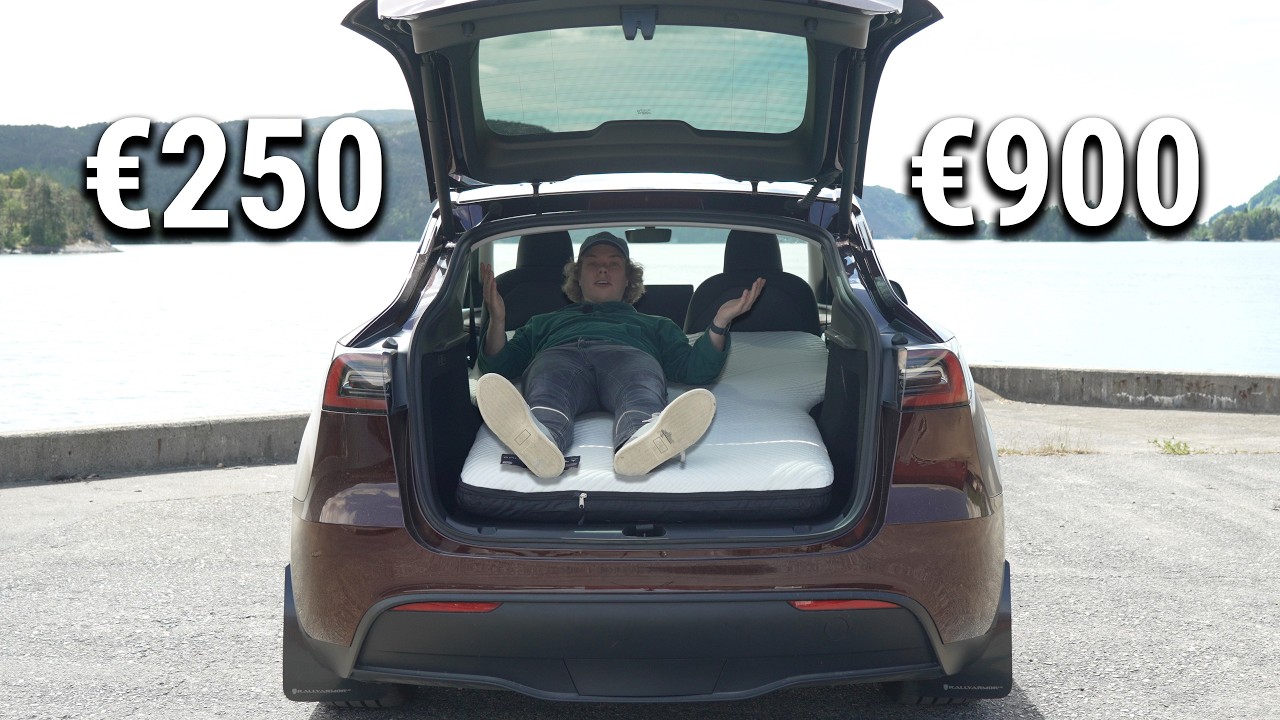 €250 vs €900 Tesla Mattress For Camping – What Are You Really Missing?