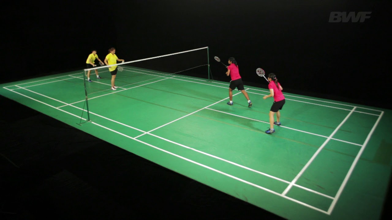 CE1M8V6 - Tactics - Women's doubles serve and return