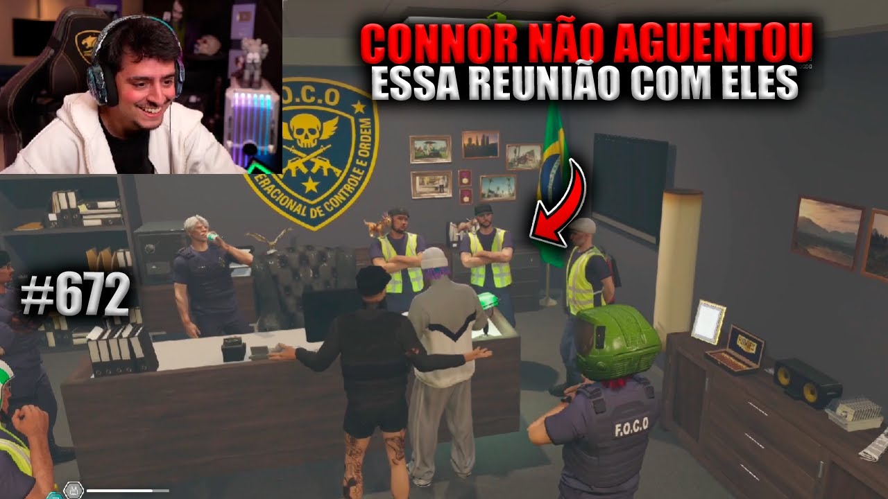 CONNOR NÃO AGUENTOU ESSA REUNIÃO COM ELES! EP 672