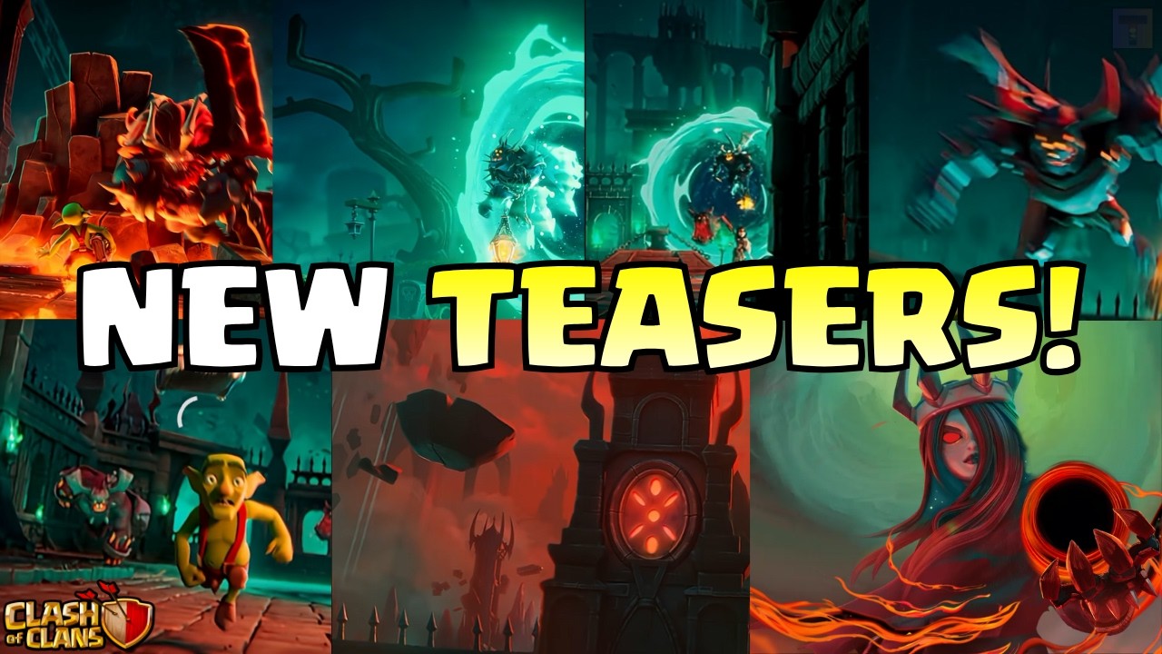 EVERY October Season Teaser We Have So Far! (Clash Of Clans)