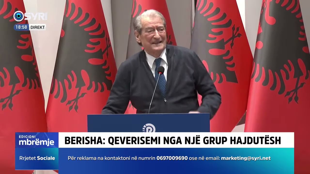 Berisha: Top Tuneli nuk ndryshon nga televizioni shtetëror i komunizmit! 53 banalistë paguhen...