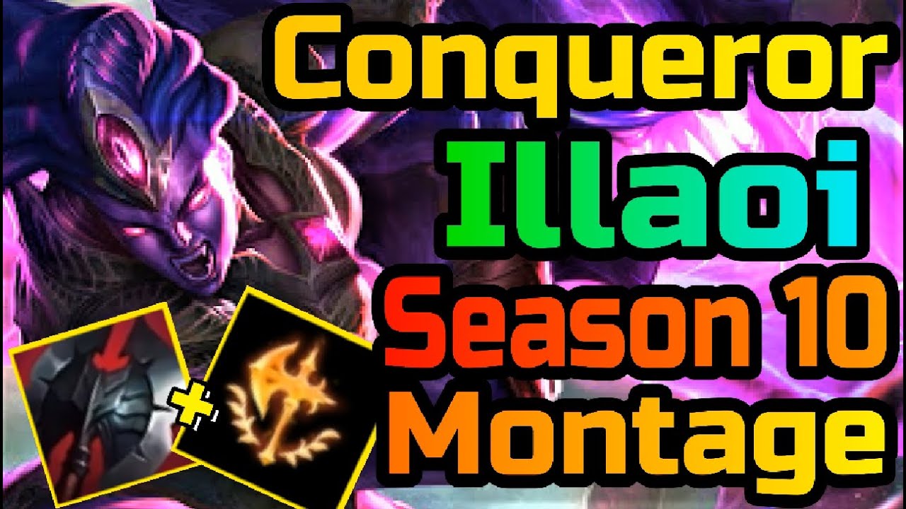 Conqueror Illaoi Top Season 10 Ranked Montage 4 | Rank 1 Illaoi | S10 lol Best Gameplay Guide | 2020