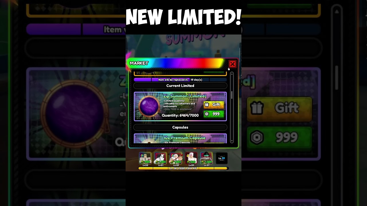 New Limited Zip Summon in ASTD X!