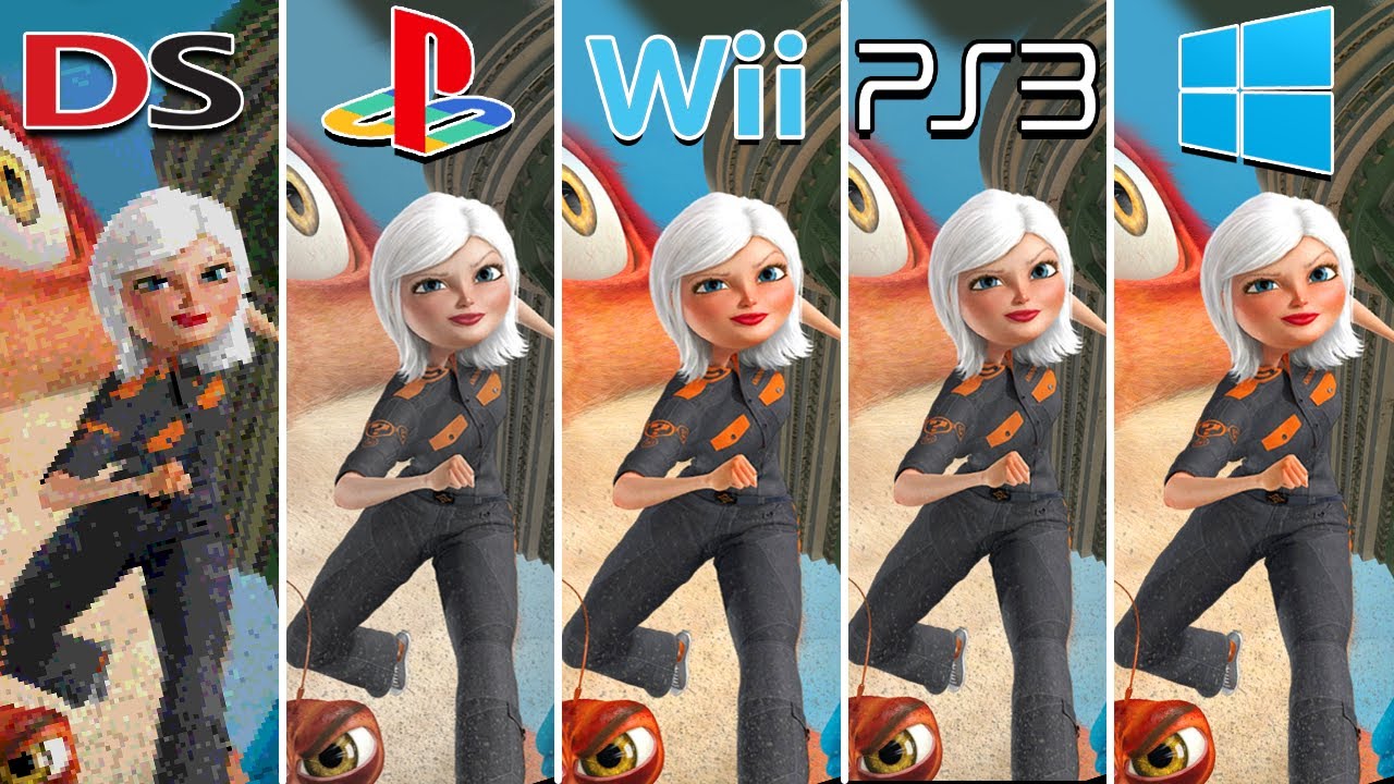 Monsters vs. Aliens (2009) NDS vs PS2 vs Wii vs PS3 vs PC (Which One is Better?)
