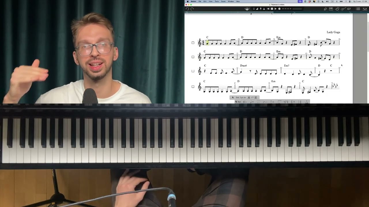 Самая первая версия песни LADY GAGA — PAPARAZZI