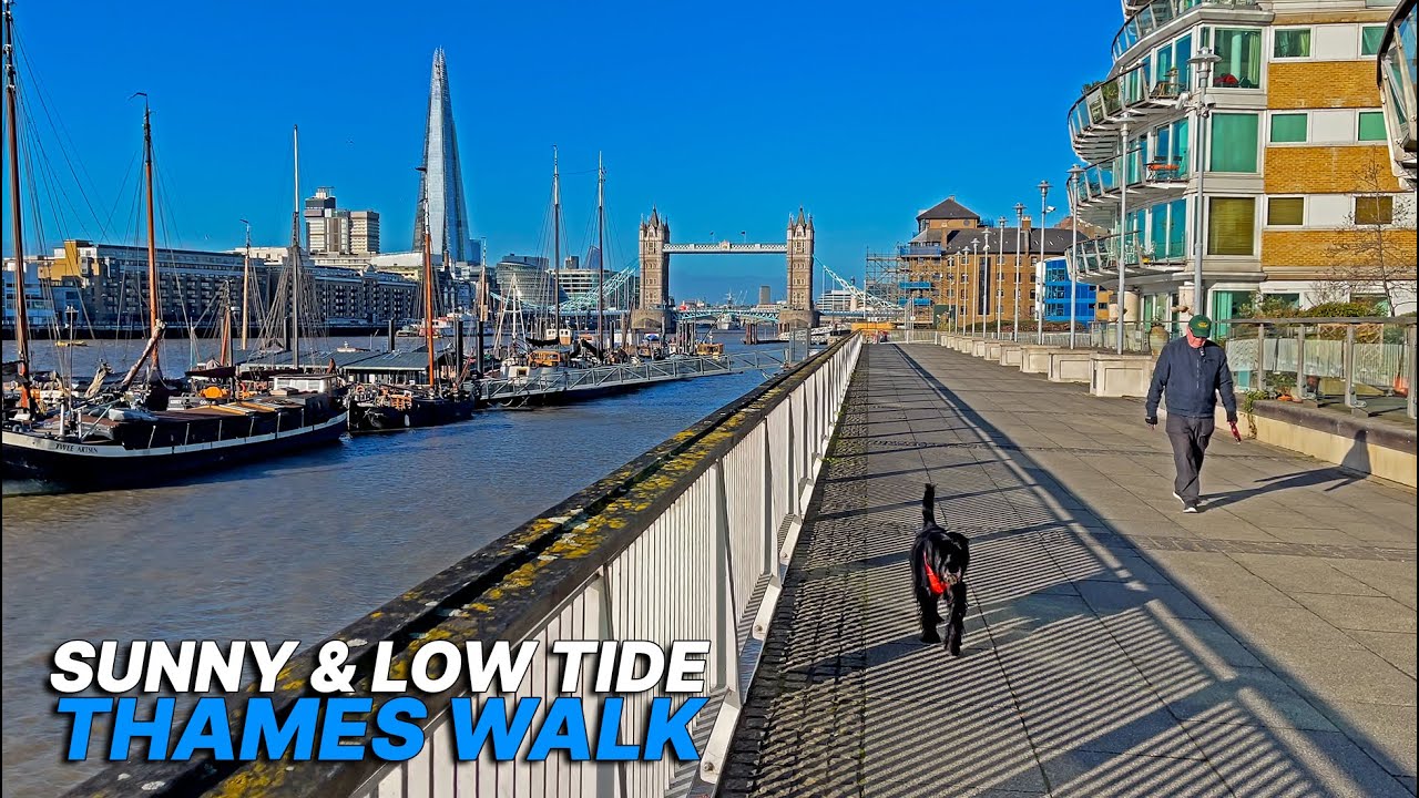 Early morning walk in London's Docklands, starting from Limehouse Basin to St Katharine's Dock ⚓️🛳