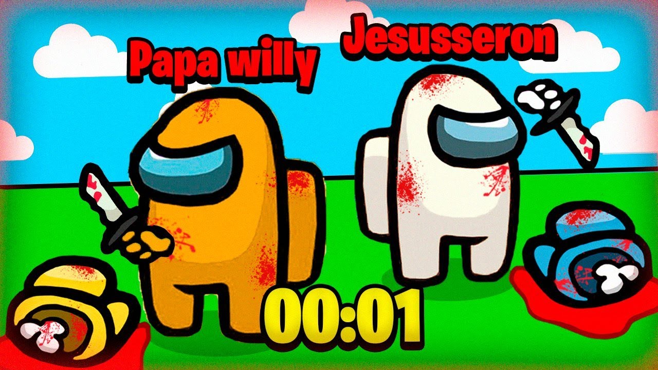 *WILLY y JESUSSERON IMPOSTORES ganan en el ULTIMO SEGUNDO* AMONG US