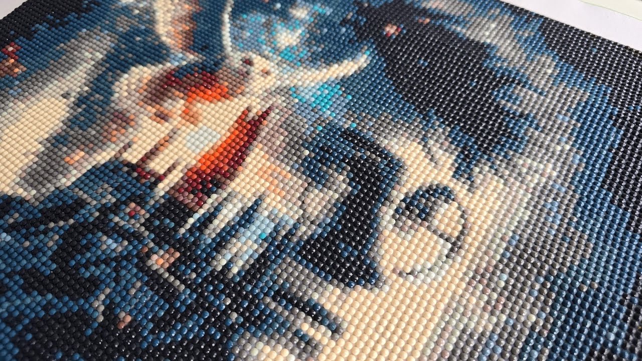Magical Harry Potter Diamond Art from Scratch ✨ DIY Alinas