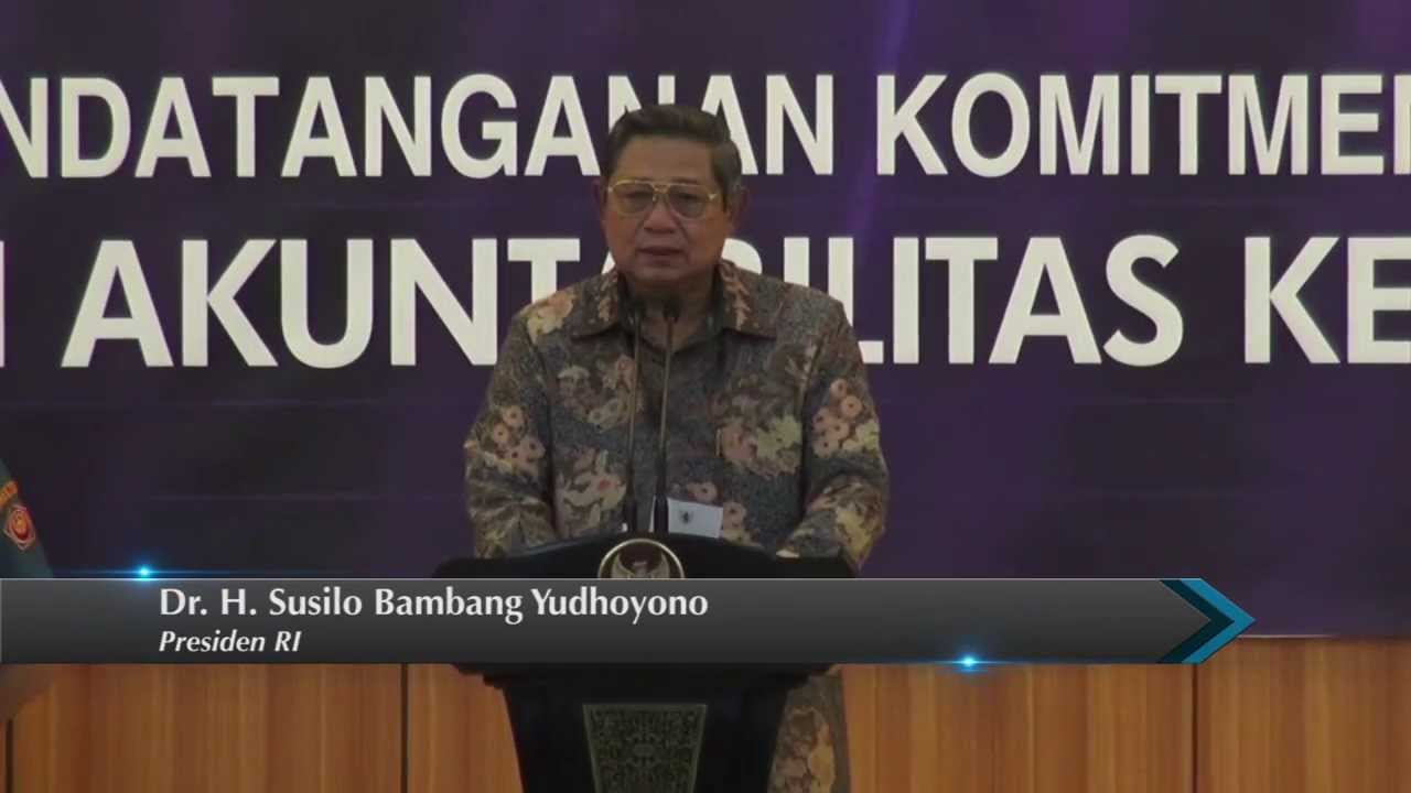 Pemerintah Teken Komitmen Bersama Peningkatan Akuntabilitas Keuangan Negara