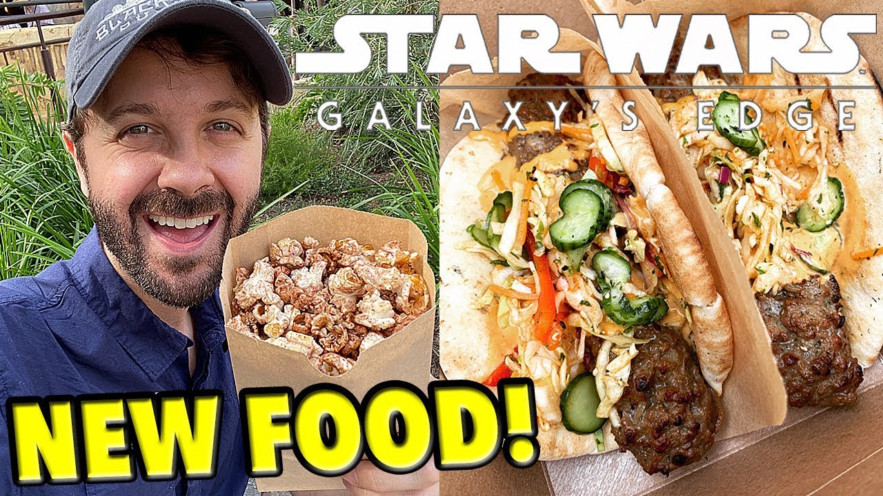 I Tried ALL The NEW FOOD in Galaxy's Edge!