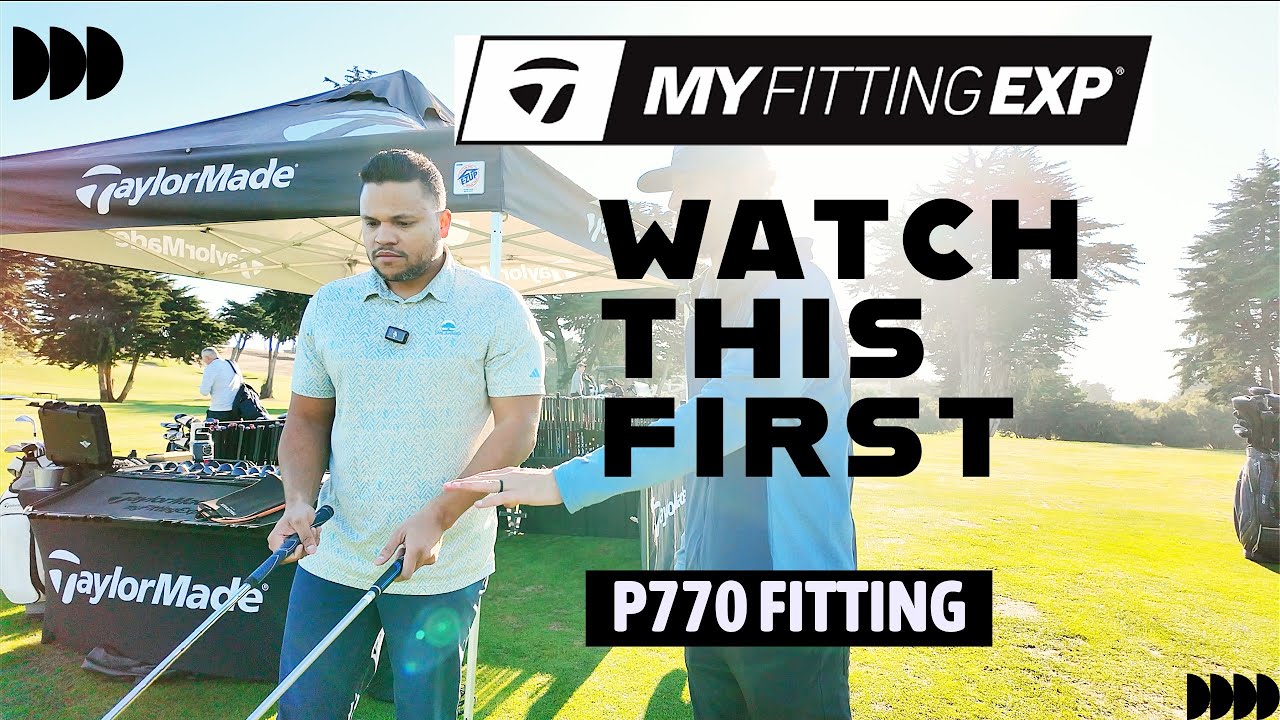 Taylormade P770 Club Fitting | My Fitting Experience