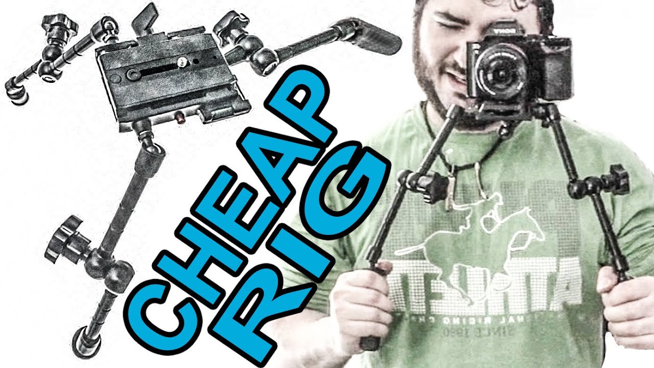 Best cheap $55 all-metal shoulder rig? Stable, compact, long handles