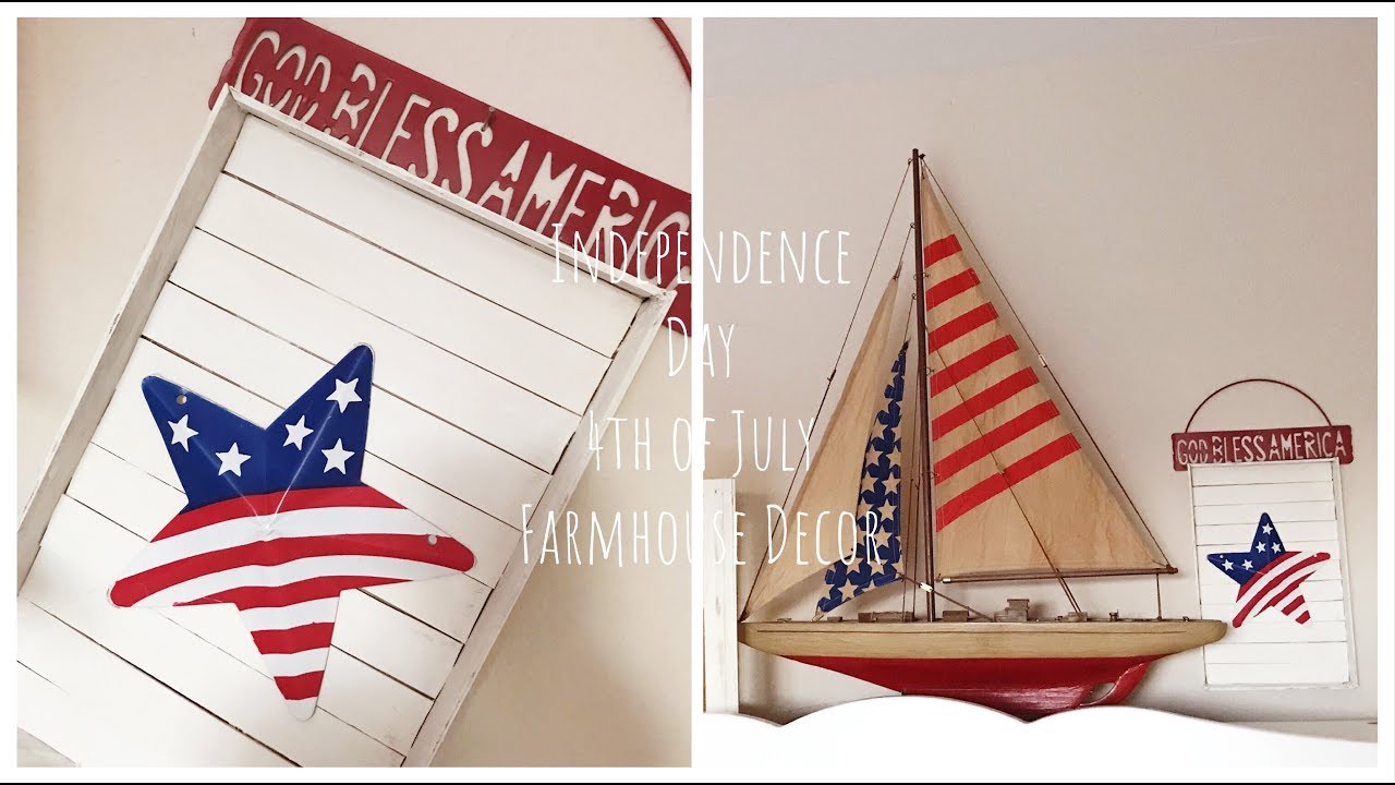 DIY Farmhouse Wall Decor for 4th of July (Nanas Design Studio Collab Reunion 2019)