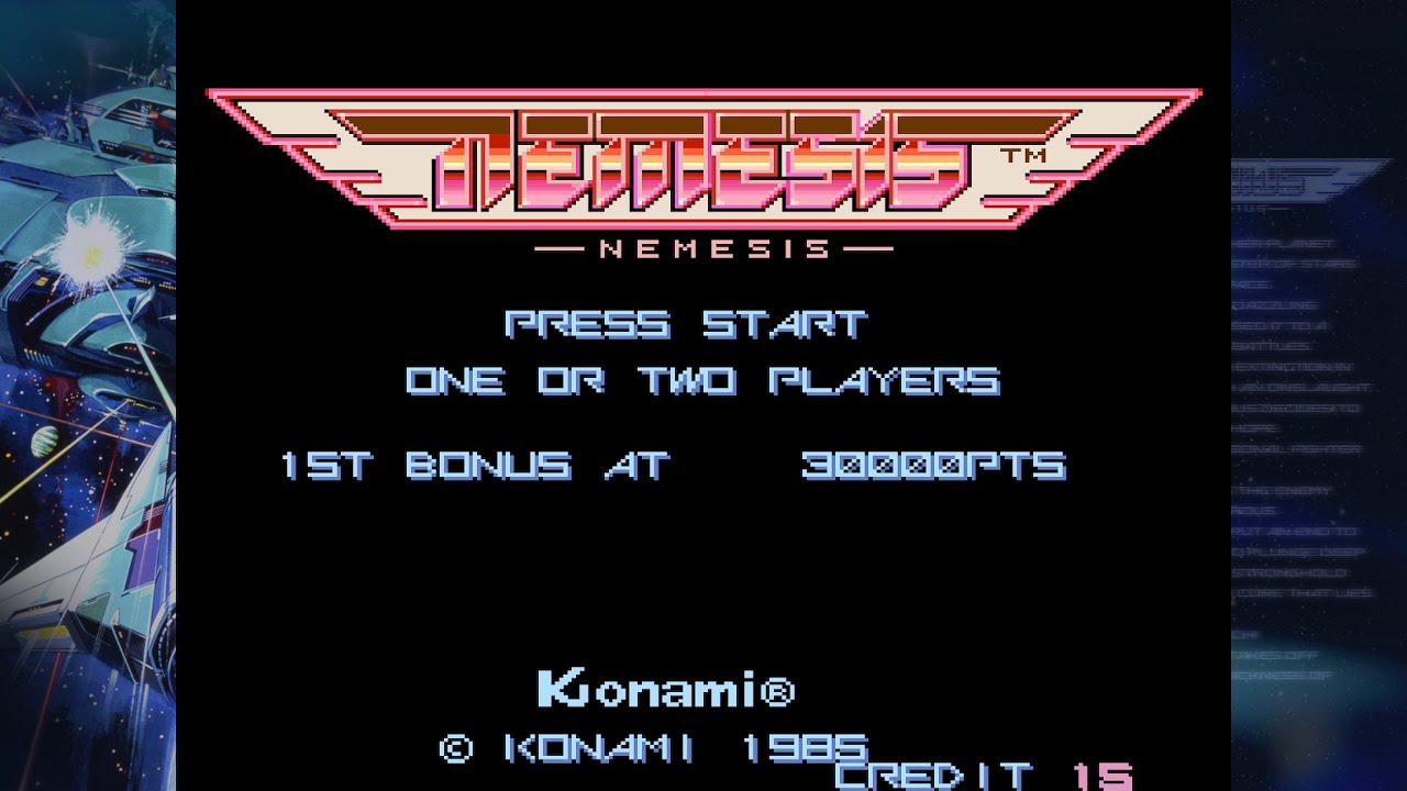 Nemesis (NA Prototype) — Полное прохождение | Gradius Origin Collection (PC)