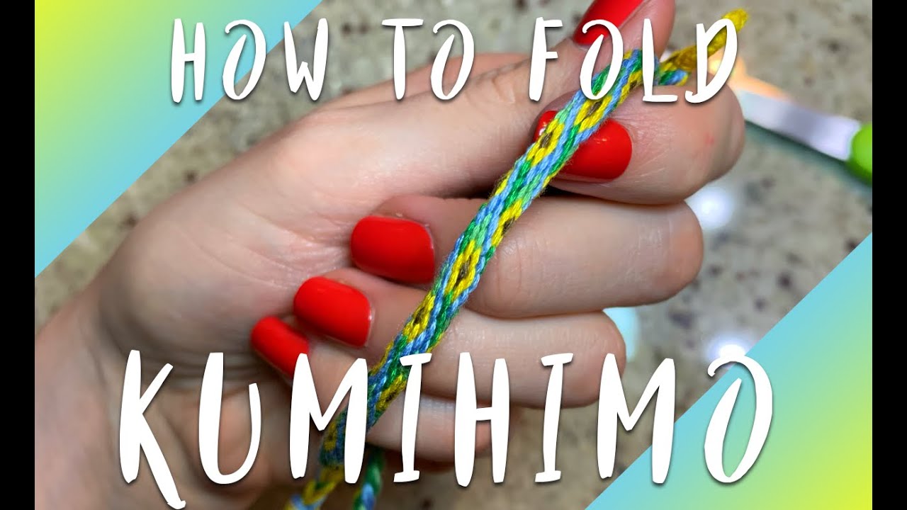 How to: Read and Fold Kumihimo || Pattern #K10279