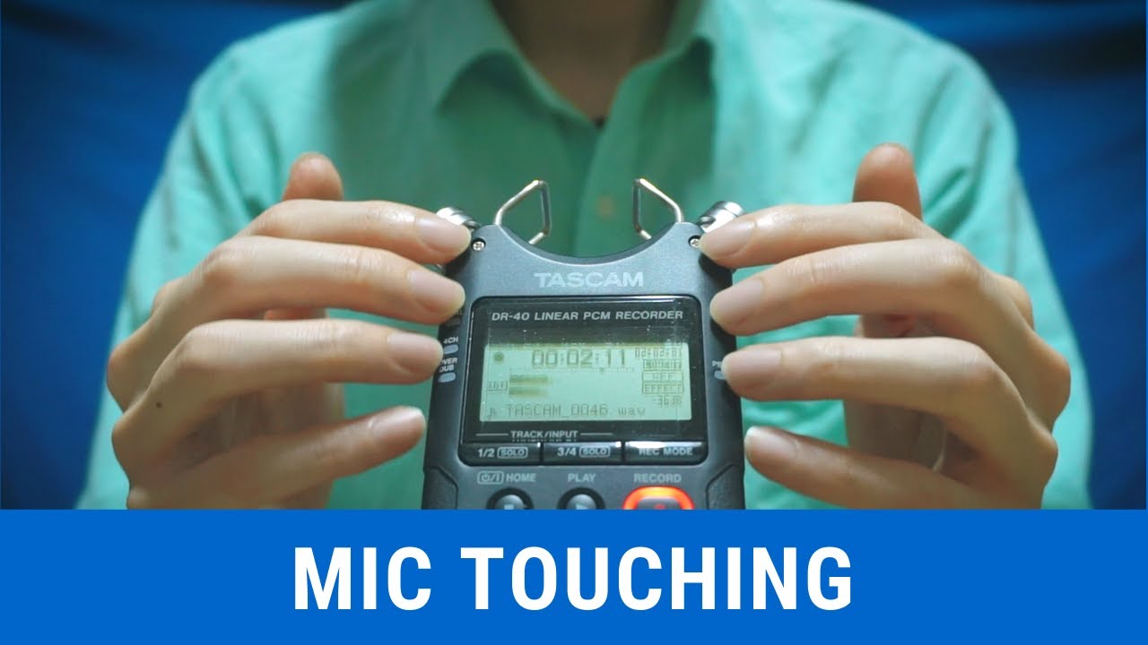 ASMR 🥦 부드럽고 느린 마이크 태핑, 스크래칭 Gentle Mic Tapping, Scratching