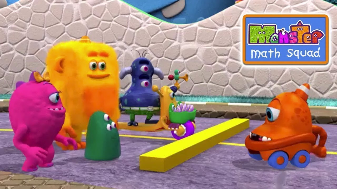 Monsters | Monster Traffic Trouble | Kids Learn Math for Kids | Educational Cartoons