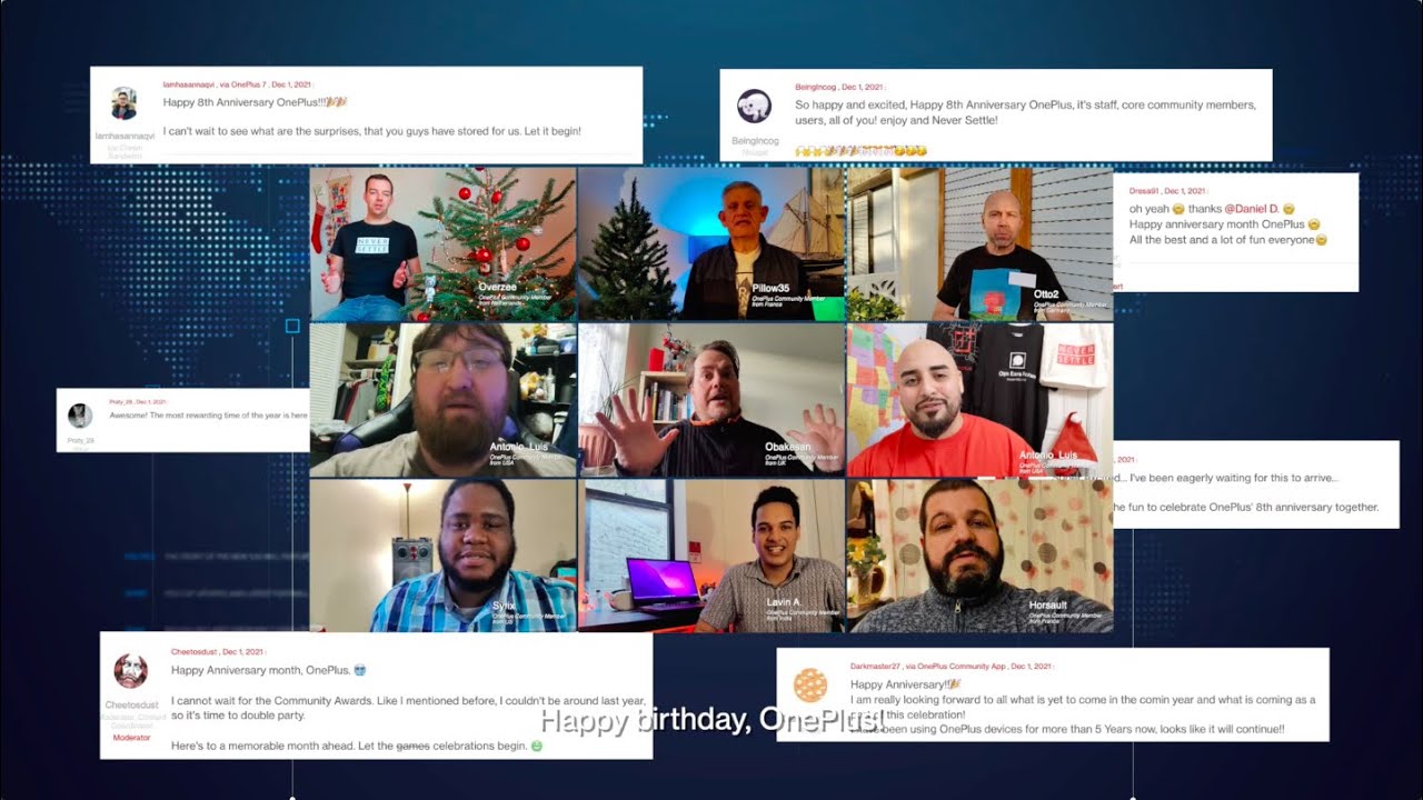 OnePlus 8th Anniversary