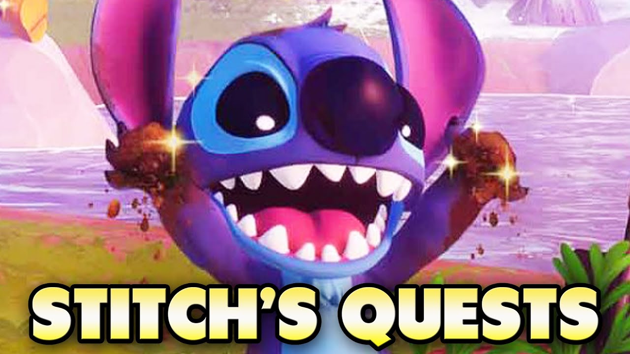Unlocking Stitch & All Stitch Quests in Disney Dreamlight Valley!