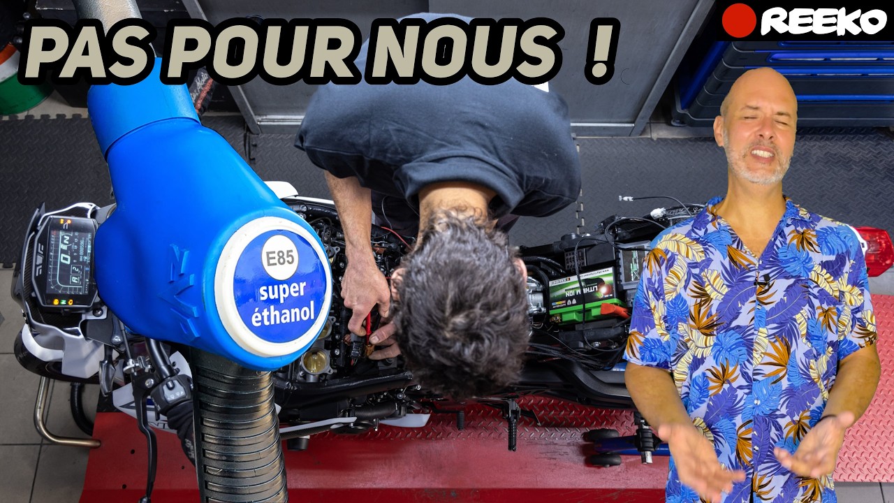 BIO-ETHANOL INTERDIT AUX MOTOS : SCANDALE !? 🔴 REEKO Unchained MOTOR NEWS