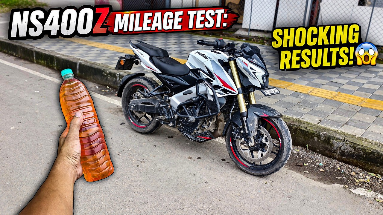 😱 NS400Z Mileage Test: Shocking Results! ⛽💥