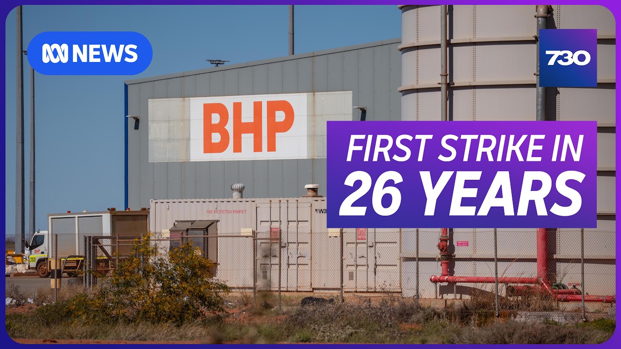 Miners in the Pilbara strike for the first time in more than 25 years | 7.30
