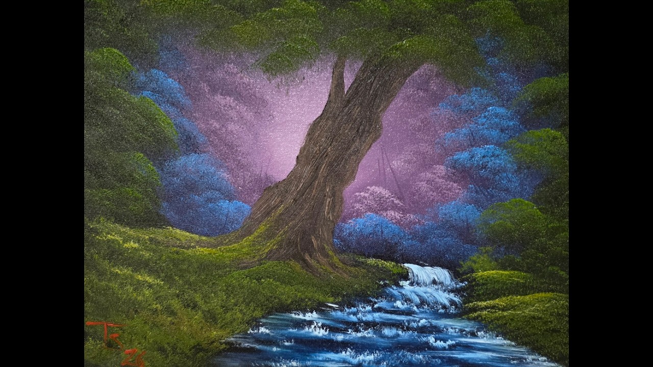 Painting with CRI® Ted Simpson, 2/11/26, Bob Ross' Big Oak Tree!