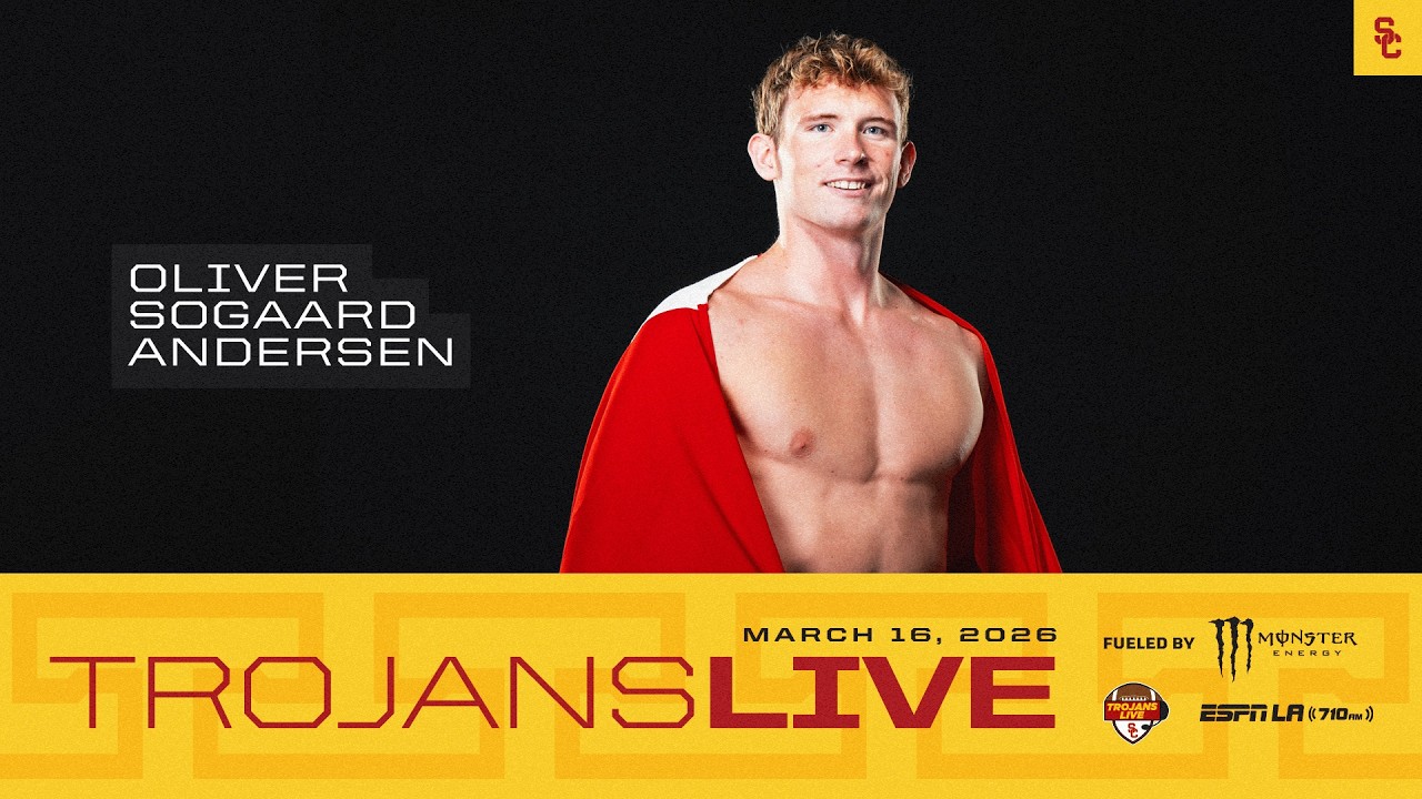 USC Swimming’s Oliver Sogaard-Andersen | Trojans Live 3.16.26