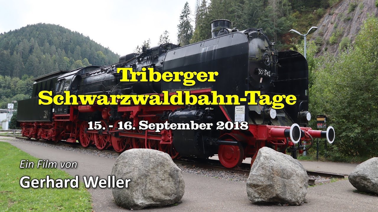 Triberger Schwarzwaldbahn-Tage 2018