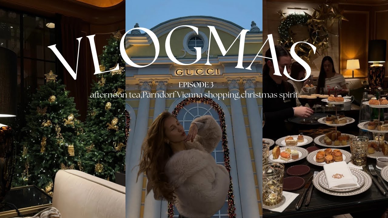 VLOGMAS EP. 3 Christmas Shopping ✨ Parndorf & Four Seasons!!