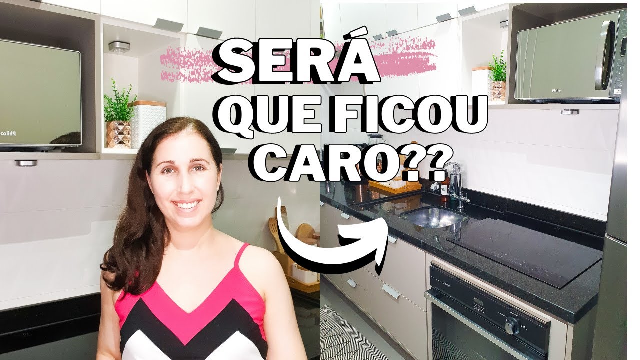 QUANTO CUSTOU OS MOVEIS PLANEJADOS DA COZINHA💰🤑 | COZINHA EM CONCEITO ABERTO