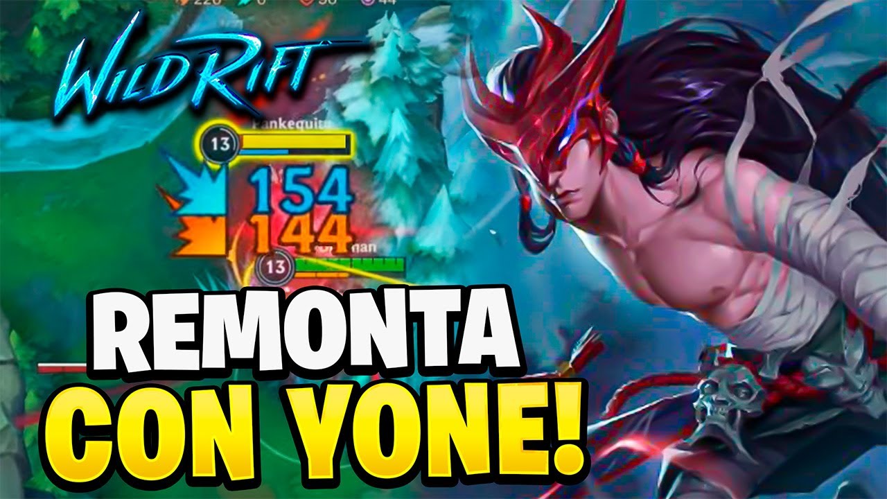 COMO REMONTAR UN MAL JUEGO CON YONE | Wild Rift