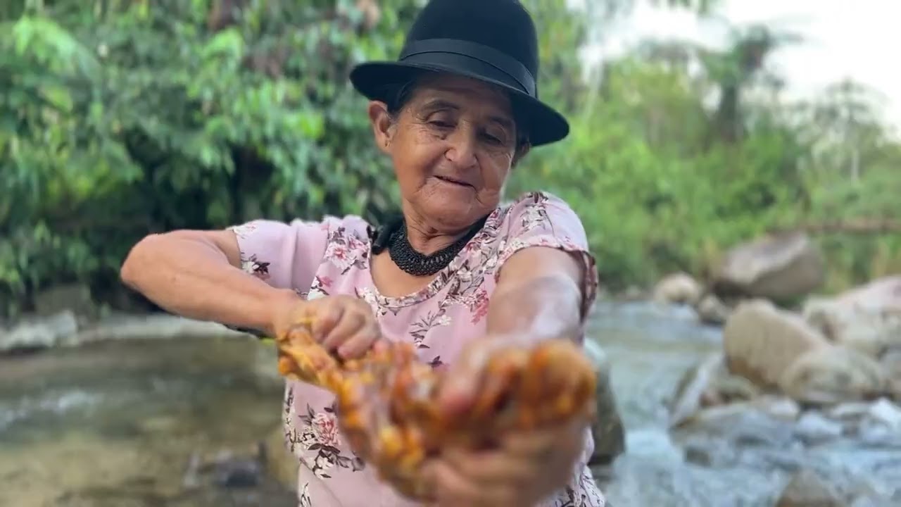 Hice Alfeñiques con maní junto al río
