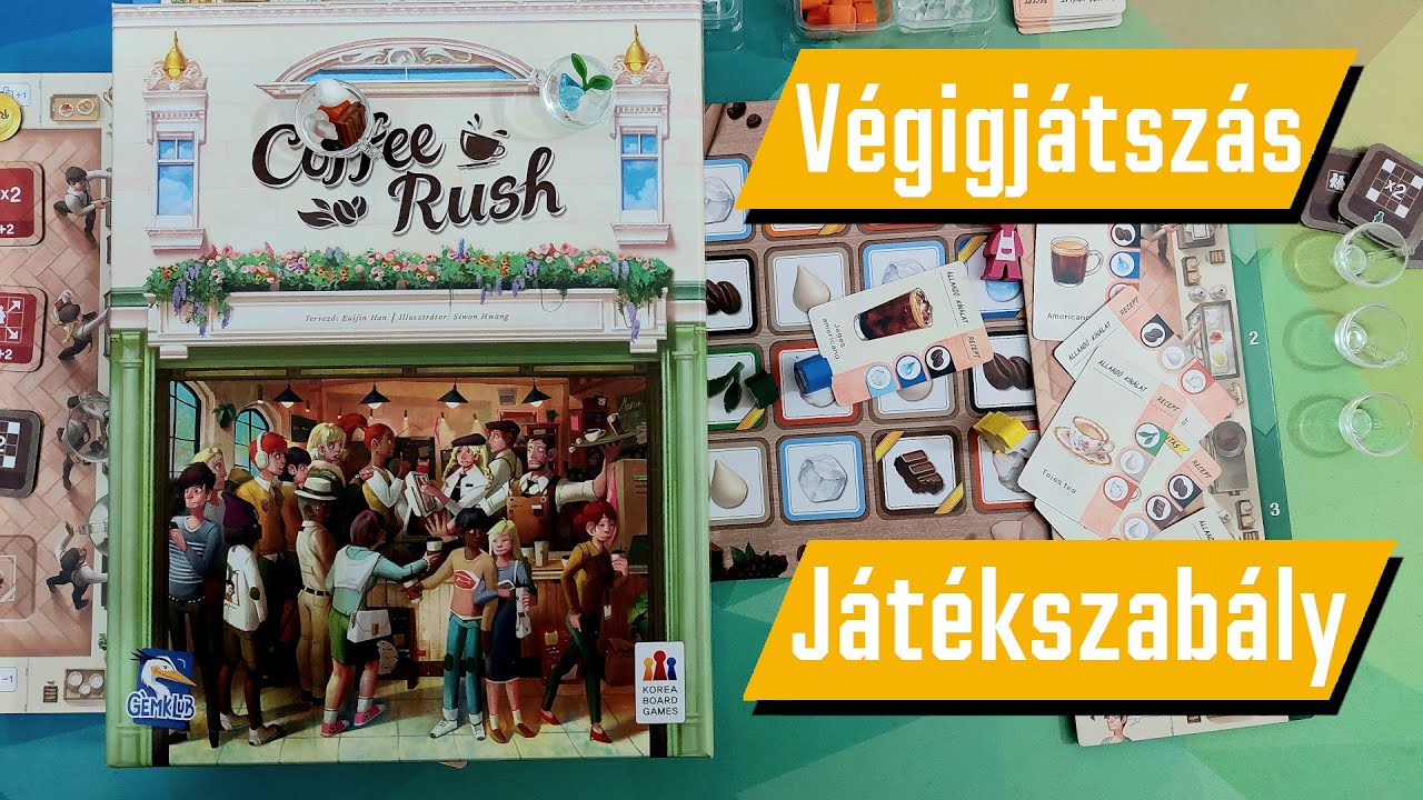 Coffee Rush | Végigjátszás | Játékszabály