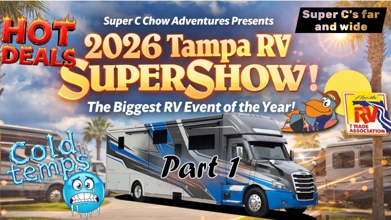 Florida RV Super show 2026 Super C Motorhomes Part 1