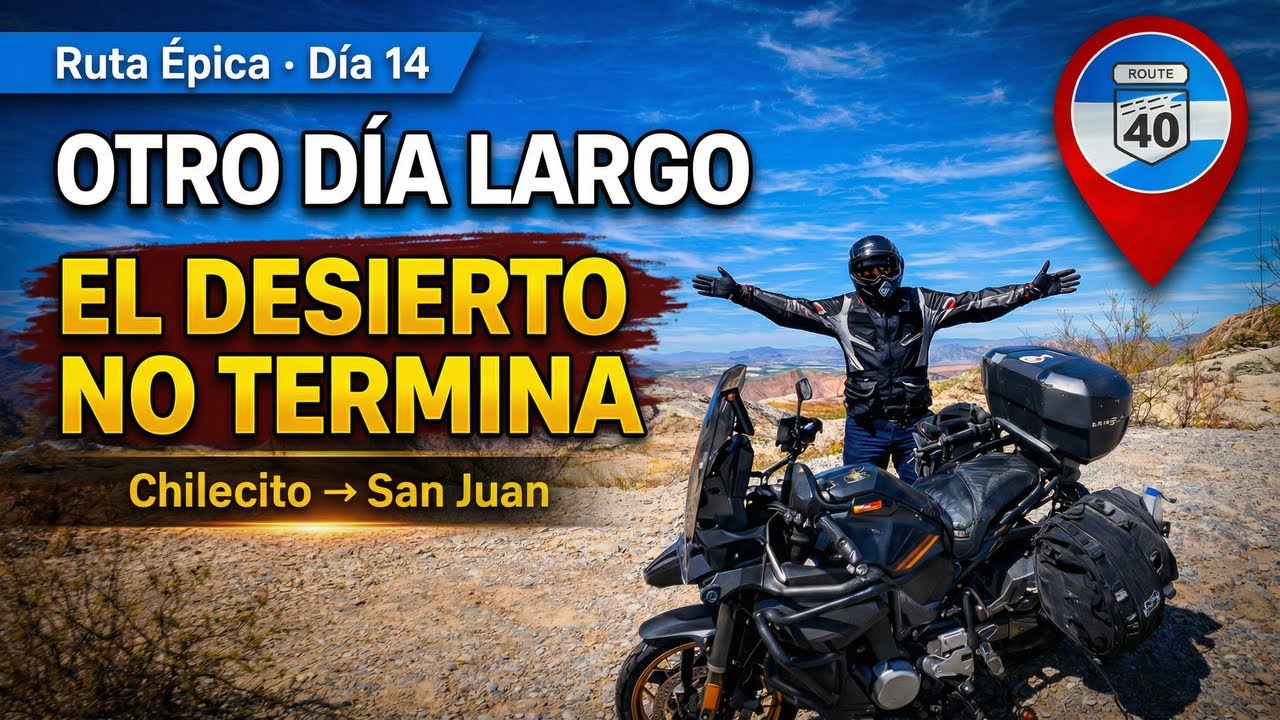 Día largo en la Ruta 40: Cuesta de Miranda, Guaco y desierto interminable