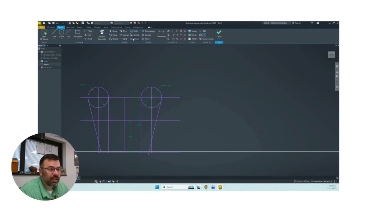 Inventor Drawing 11-1